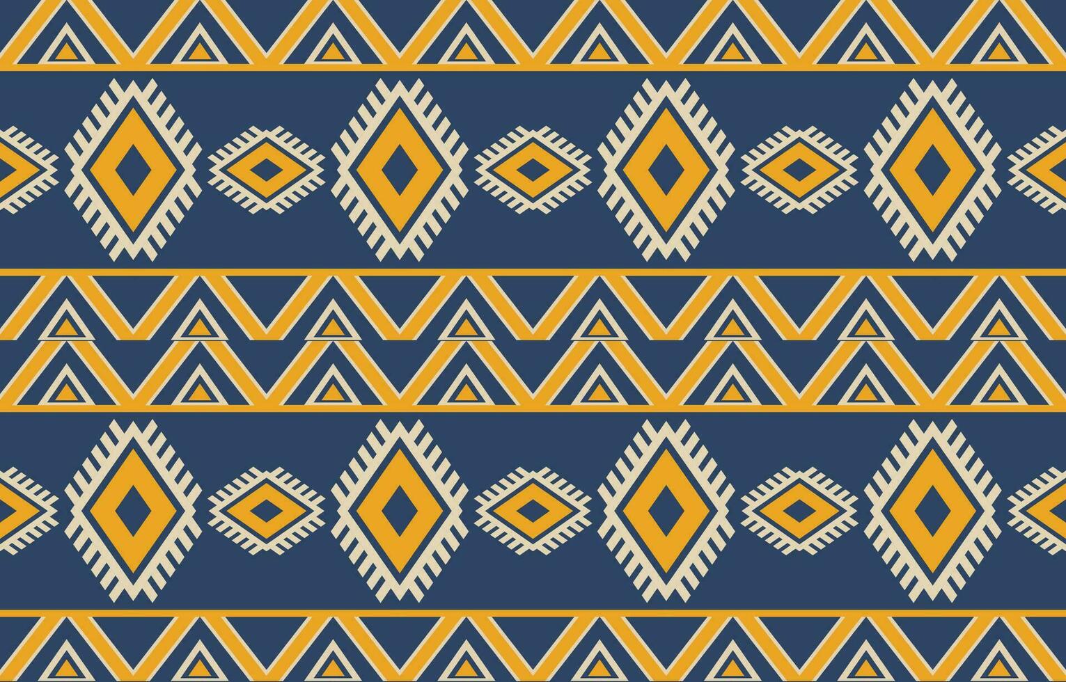 ethnisch abstrakt Ikat Kunst. aztekisch Ornament drucken. geometrisch ethnisch Muster nahtlos Farbe orientalisch. Design zum Hintergrund ,Vorhang, Teppich, Hintergrund, Kleidung, Verpackung, Batik, Vektor Illustration.