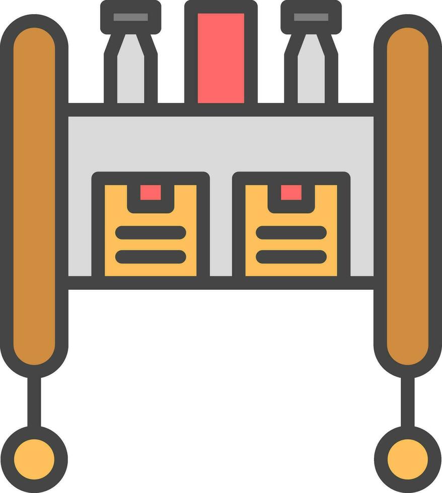 Trolley-Vektor-Icon-Design vektor