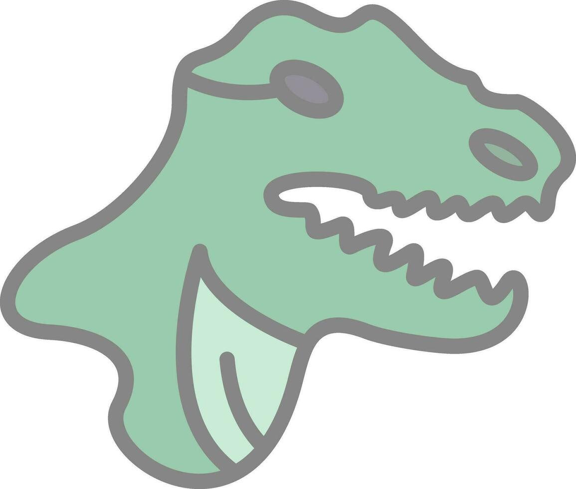 Tyrannosaurus rex Vektor Symbol Design