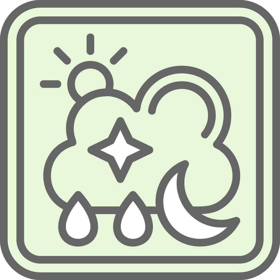 Wetter App Vektor Symbol Design