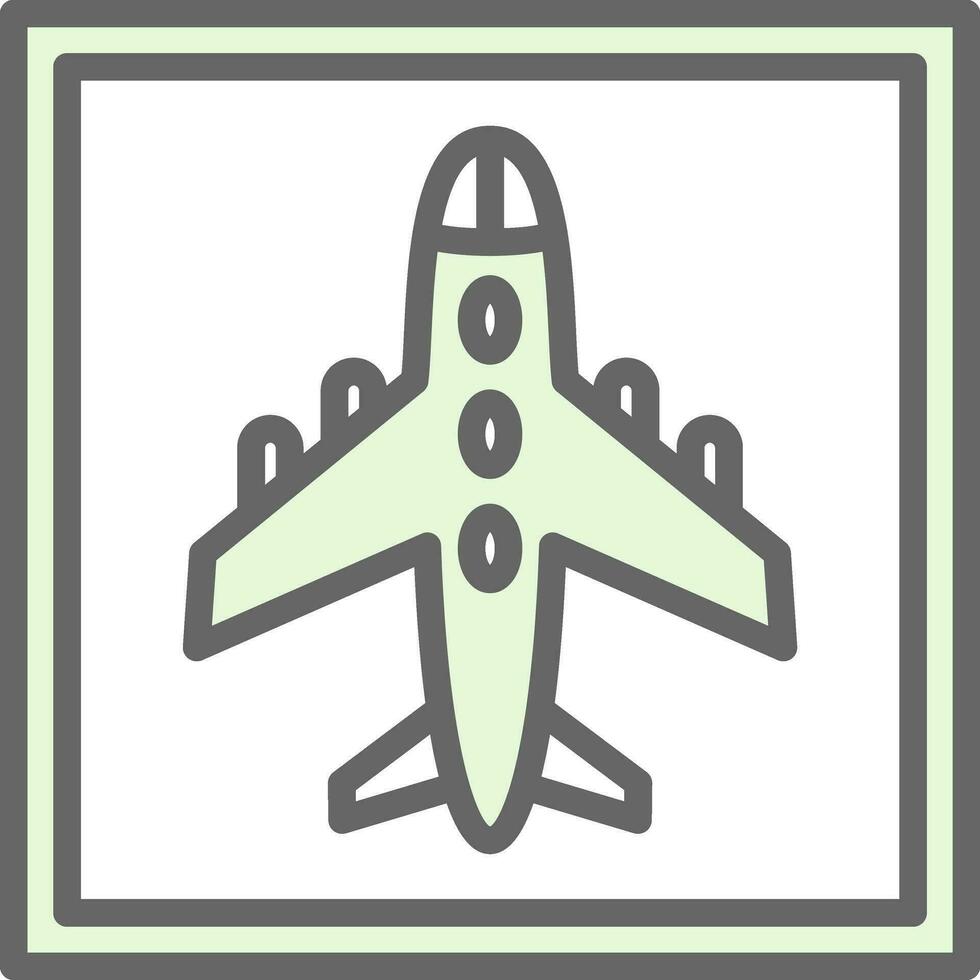 Flughafen-Vektor-Icon-Design vektor