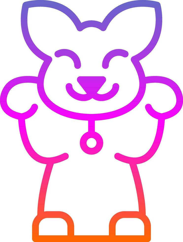 Maneki neko Vektor Symbol Design