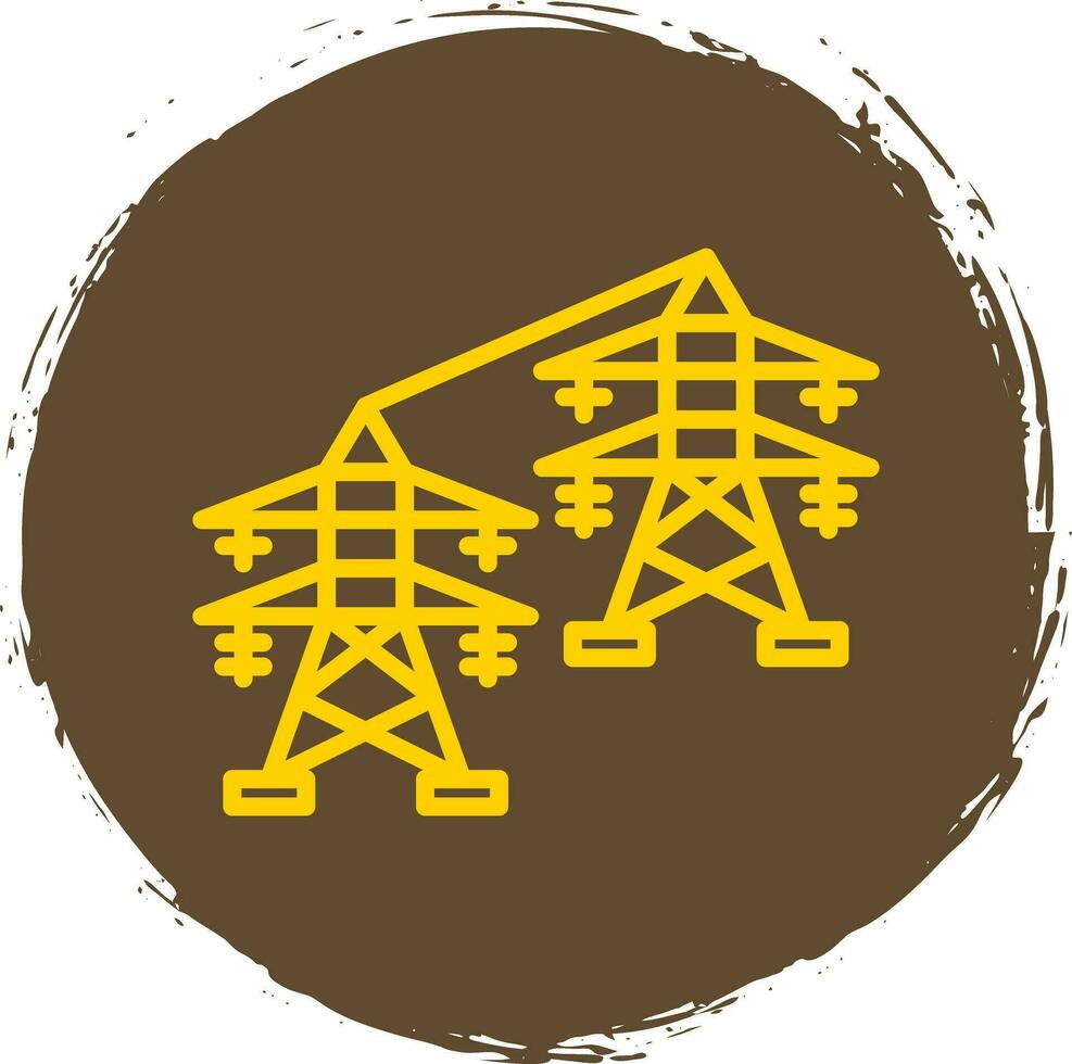 Turm-Vektor-Icon-Design vektor