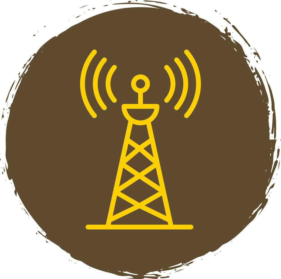 Radio Turm Vektor Symbol Design