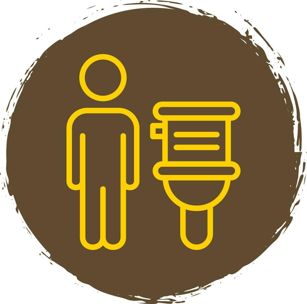 Toiletten-Vektor-Icon-Design vektor