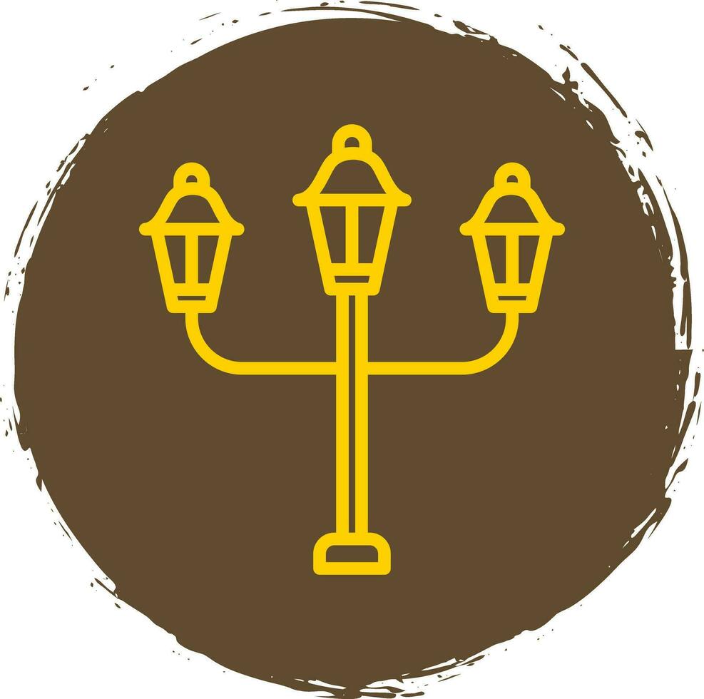 Straße Lampe Vektor Symbol Design