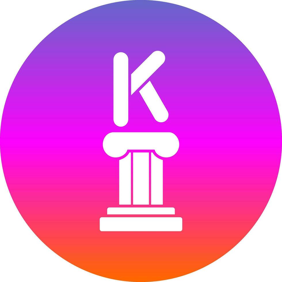 Kappa Vektor Symbol Design