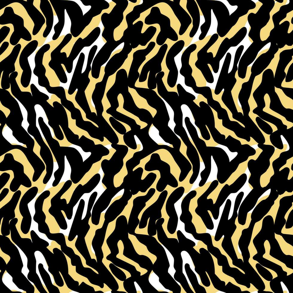 sömlös textur av abstrakt design av leopard hud, perfekt för några konstverk, tapet eller några utskrift. vektor