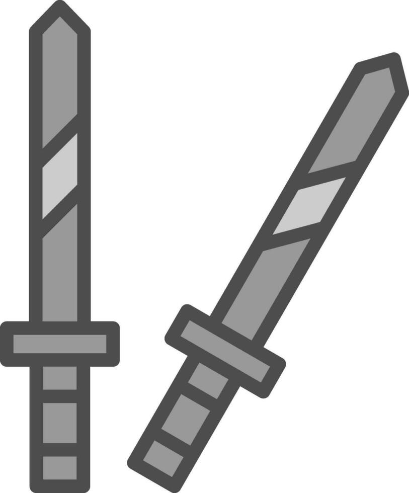 Katana Vektor Symbol Design