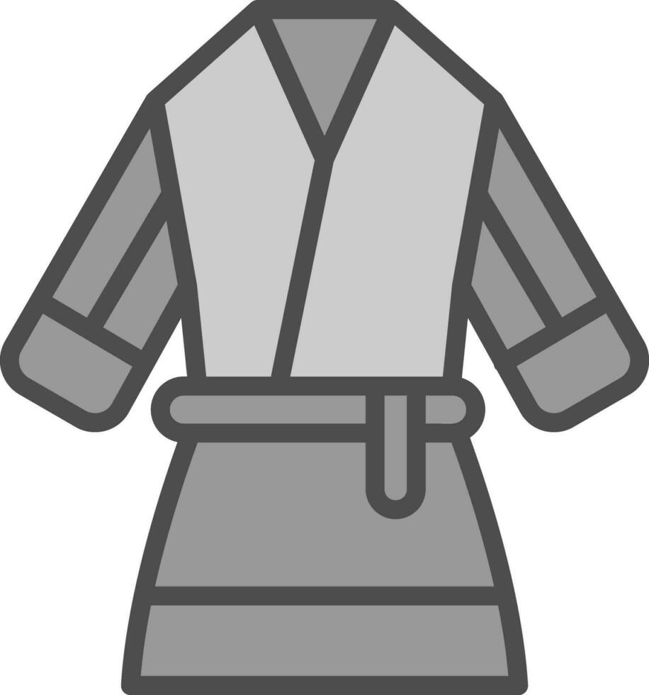 kimono vektor ikon design