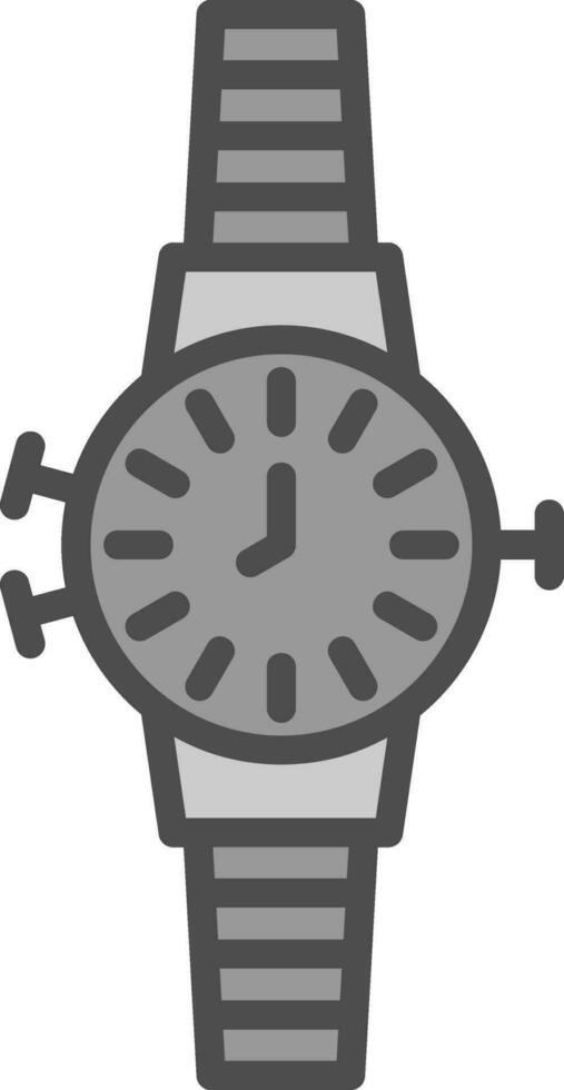 Uhr-Vektor-Icon-Design vektor