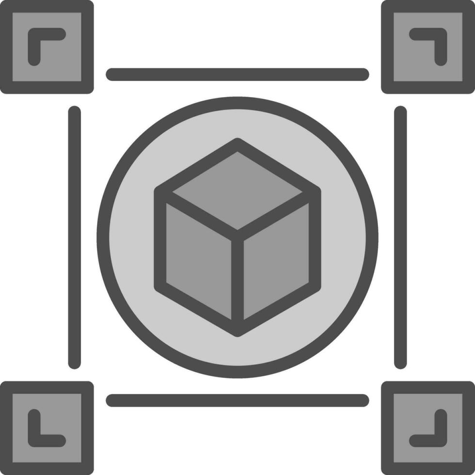 Blockchain-Vektor-Icon-Design vektor