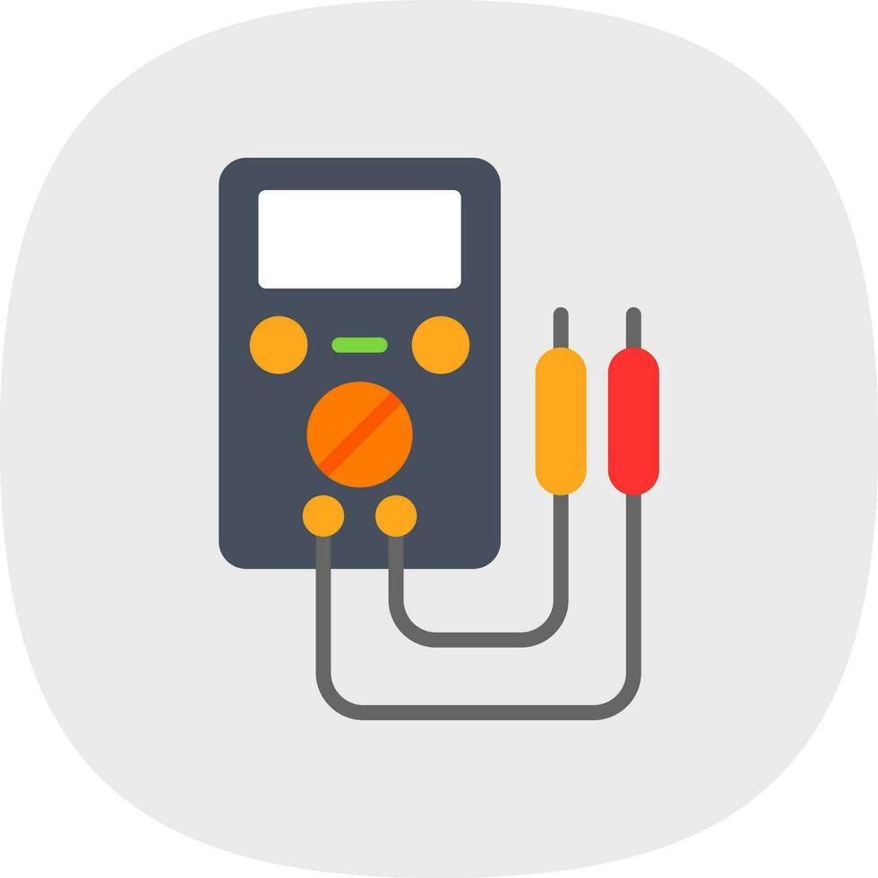 voltmeter vektor ikon design