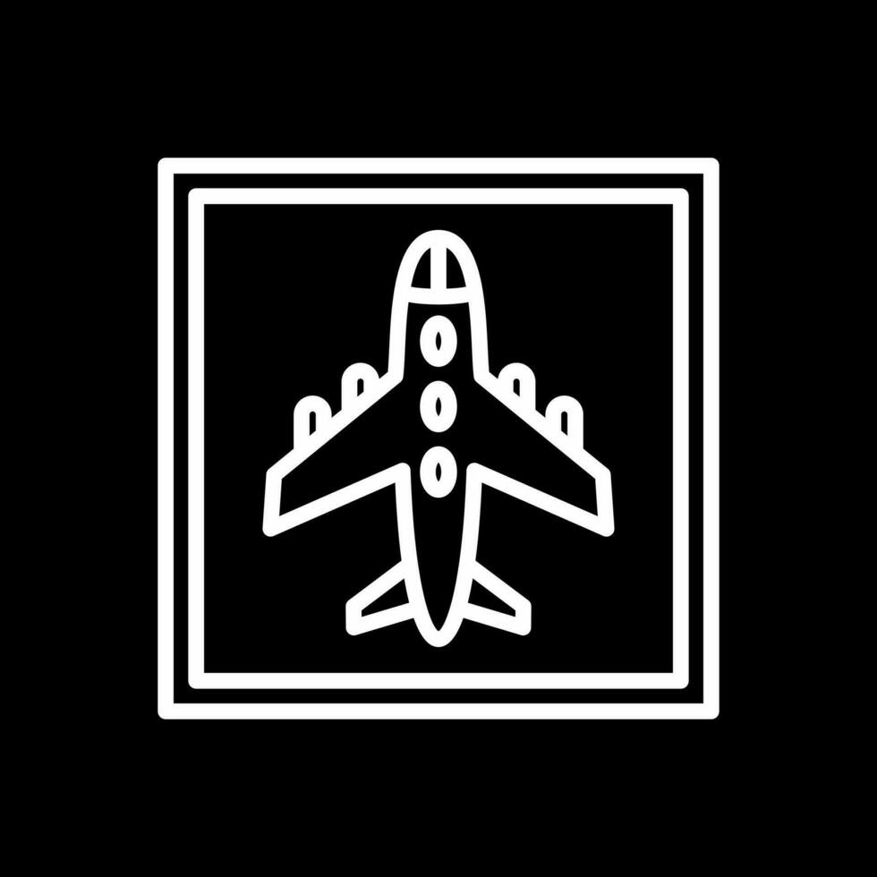 Flughafen-Vektor-Icon-Design vektor