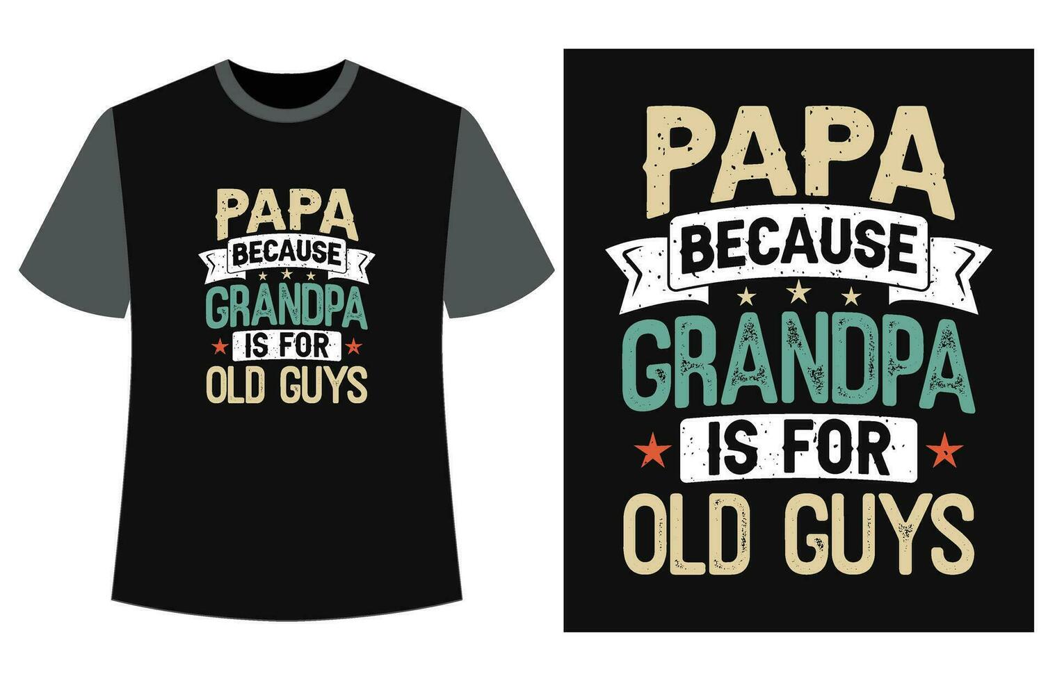glücklich Großeltern Tag T-Shirt Vektor, komisch Jahrgang Großeltern Tag t Hemd Design vektor