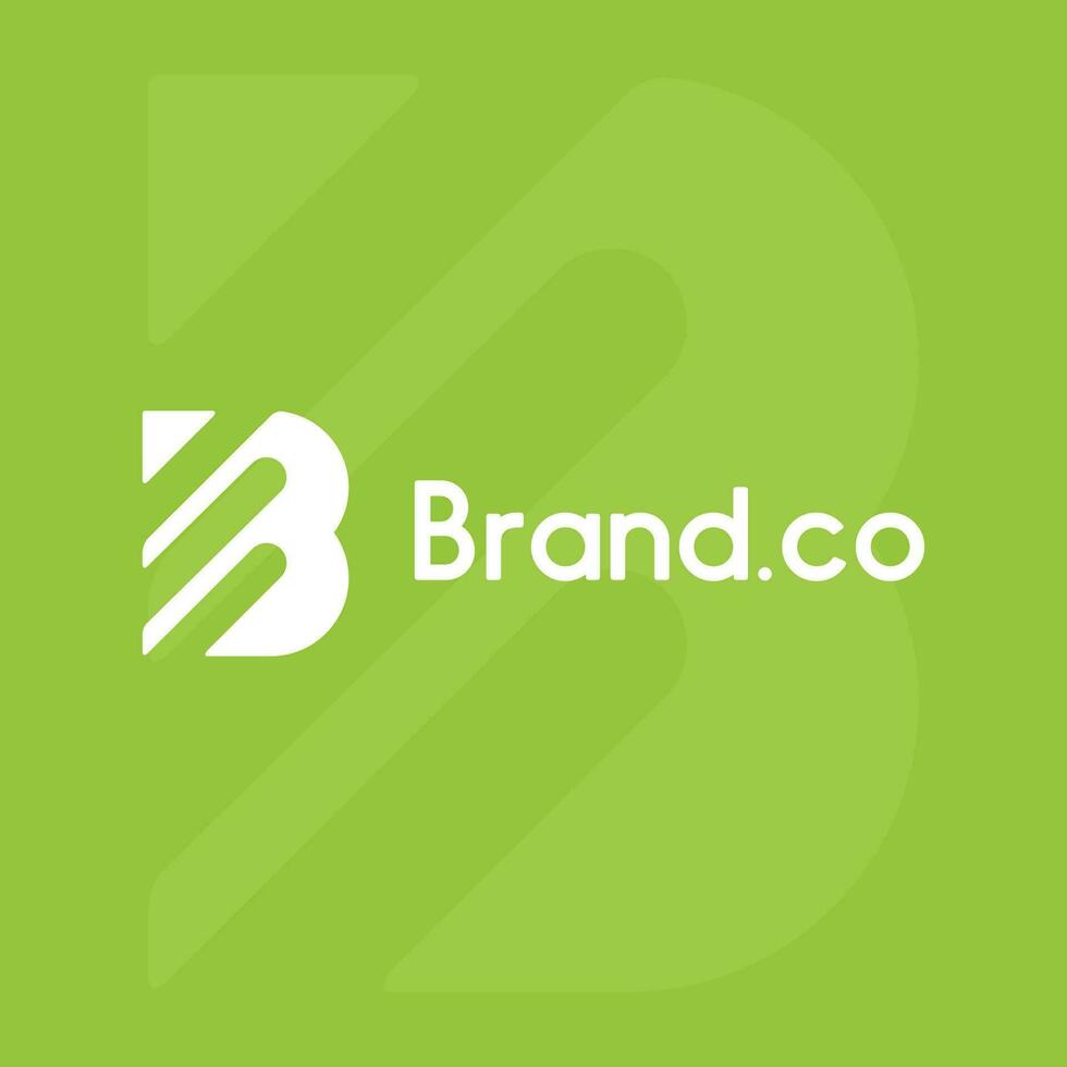 Prämie Vektor b Logo im zwei Farbe Variationen. schön Logo Design zum Luxus Unternehmen Branding. elegant Identität Design im Blau und Gold.