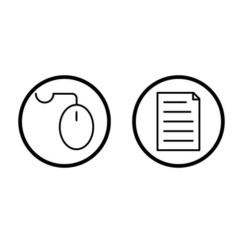 Satz von Vector SEO Search Engine Optimization Icons