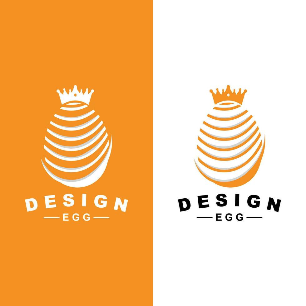 kyckling ägg logotyp bruka illustration mall vektor design