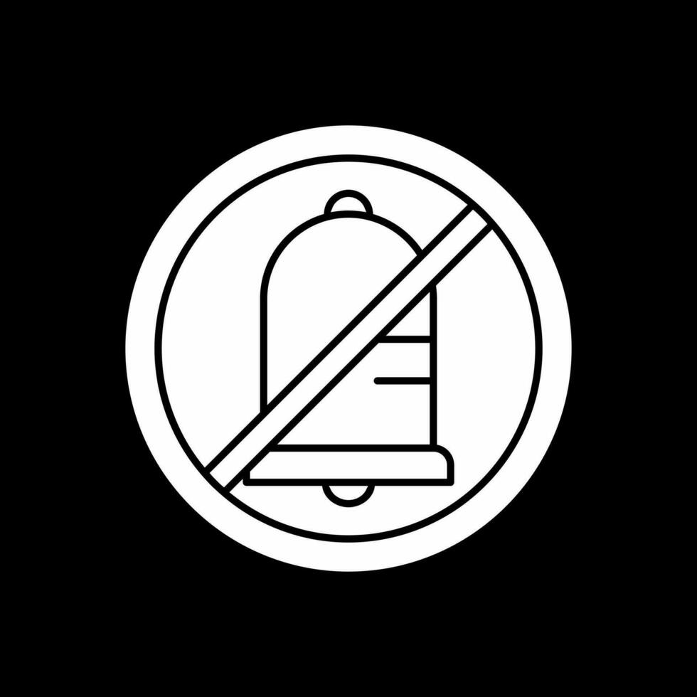 Nein Alarm Vektor Symbol Design