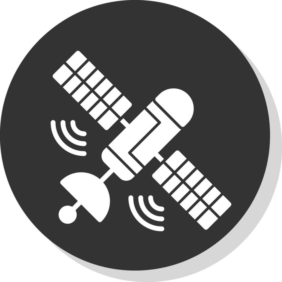 satellit vektor ikon design