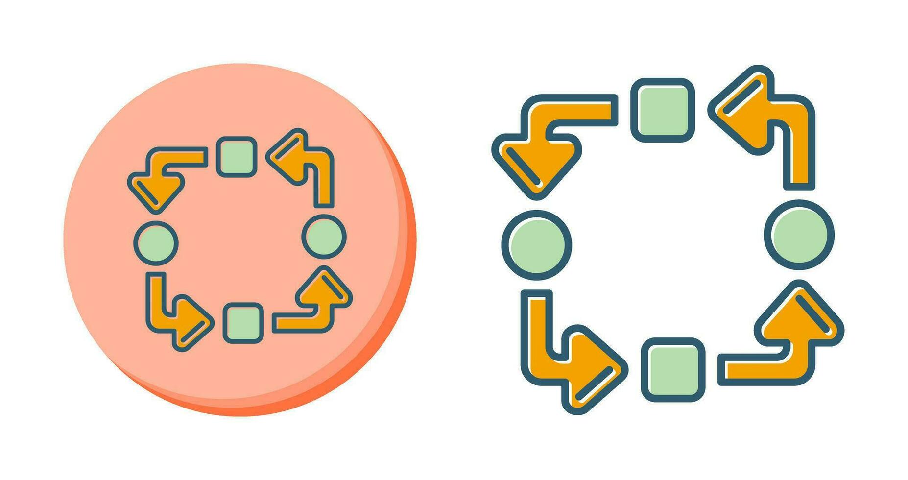 adaptives Vektorsymbol vektor