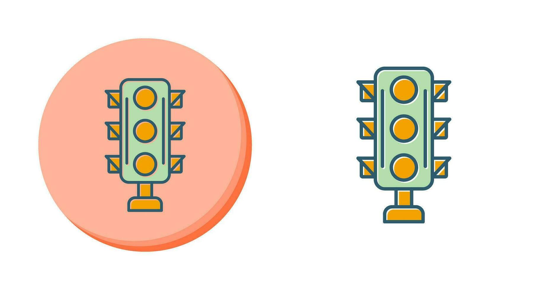 Vektorsymbol für Verkehrszeichen vektor