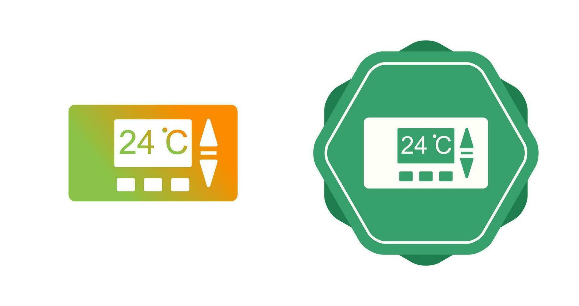 Thermostat-Vektorsymbol vektor