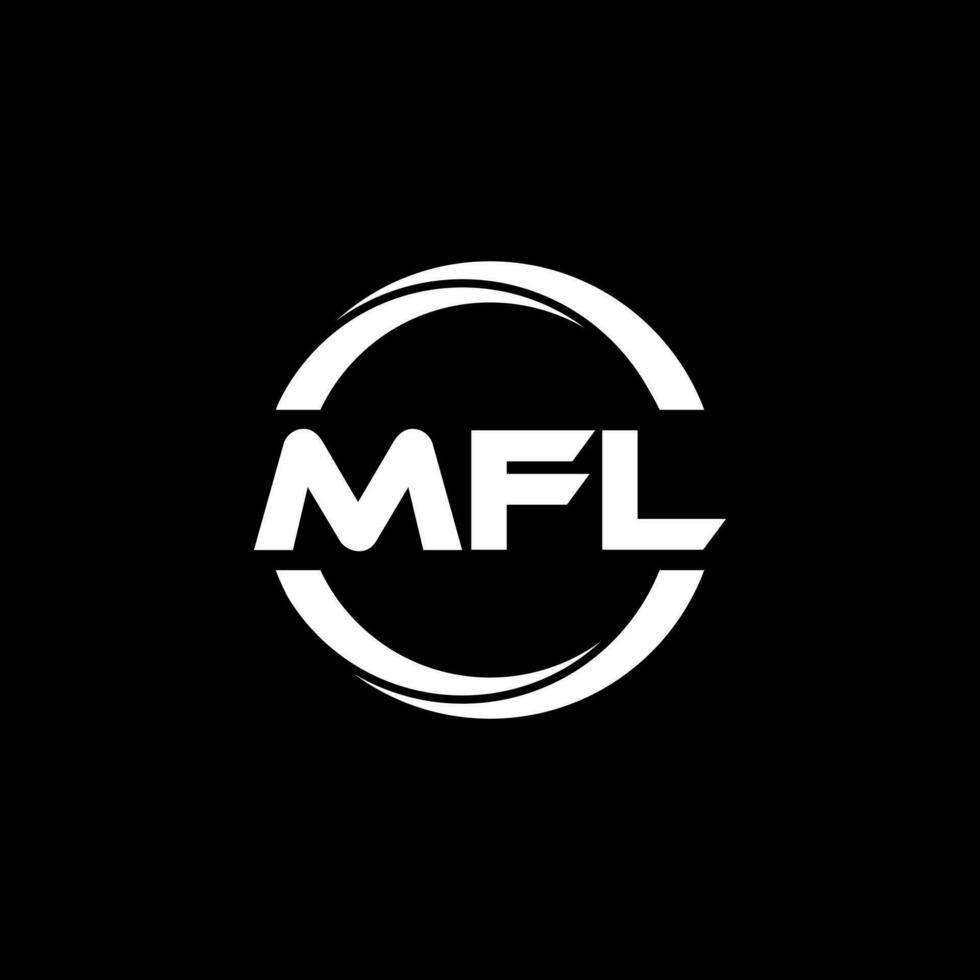 mfl Brief Logo Design, Inspiration zum ein einzigartig Identität. modern Eleganz und kreativ Design. Wasserzeichen Ihre Erfolg mit das auffällig diese Logo. vektor