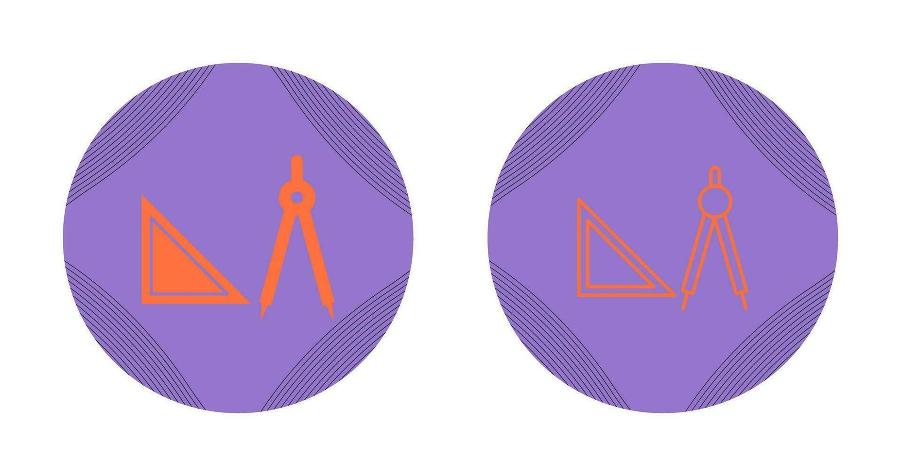 geometri verktyg vektor ikon