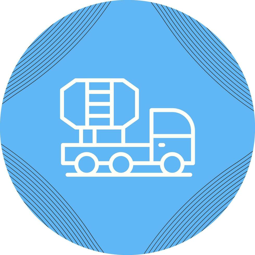 Mischer-LKW-Vektor-Symbol vektor