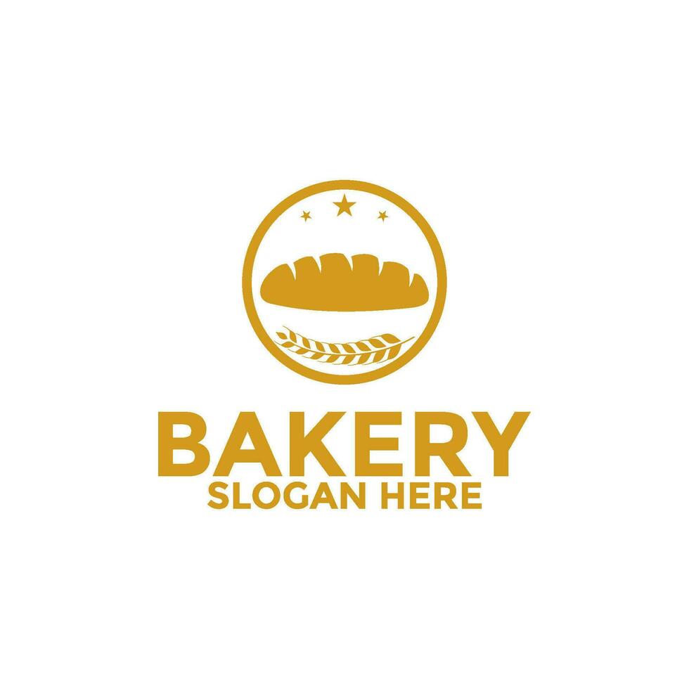 Brot Logo Symbol, Bäckerei Logo Vektor Design Vorlage