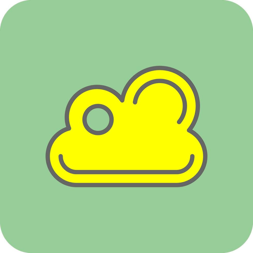 Cloud-Vektor-Icon-Design vektor