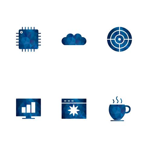 Satz von Vector SEO Search Engine Optimization Icons