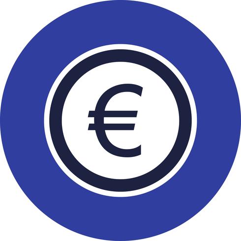 Euro-Vektor-Symbol vektor