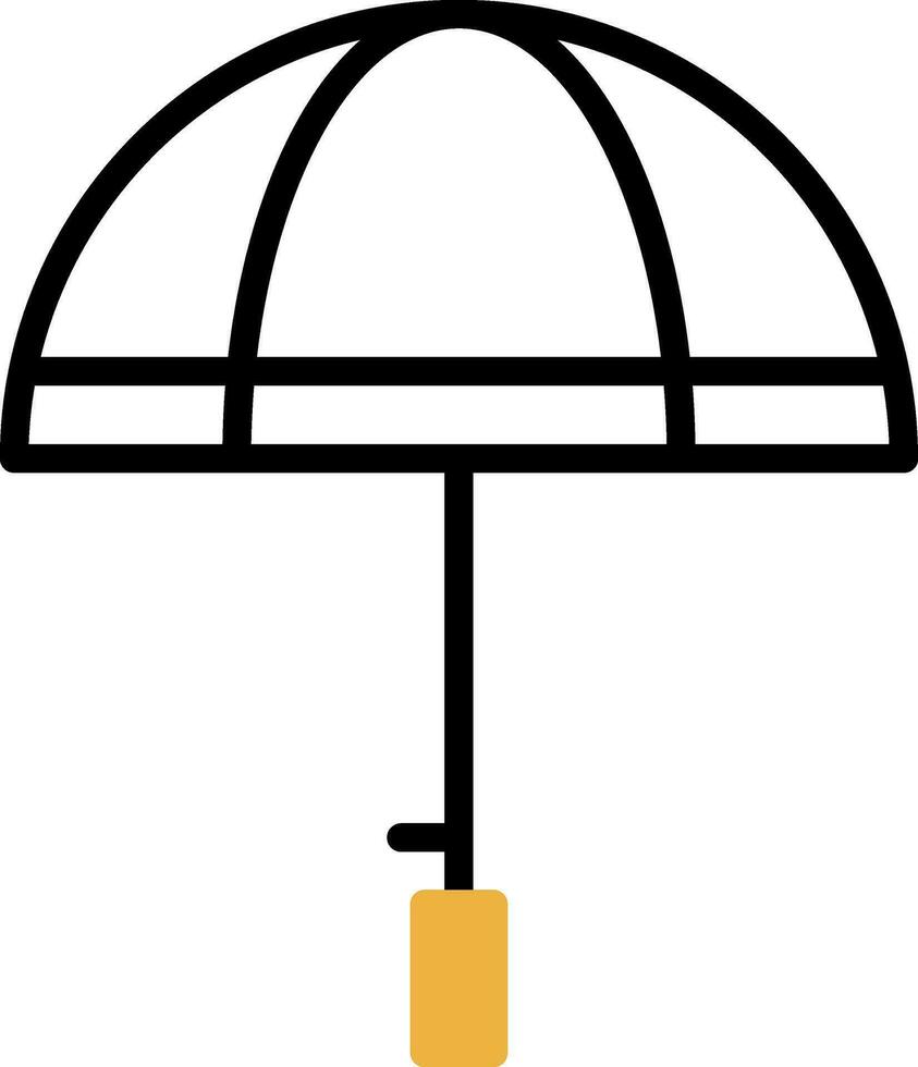 Regenschirm-Vektor-Icon-Design vektor