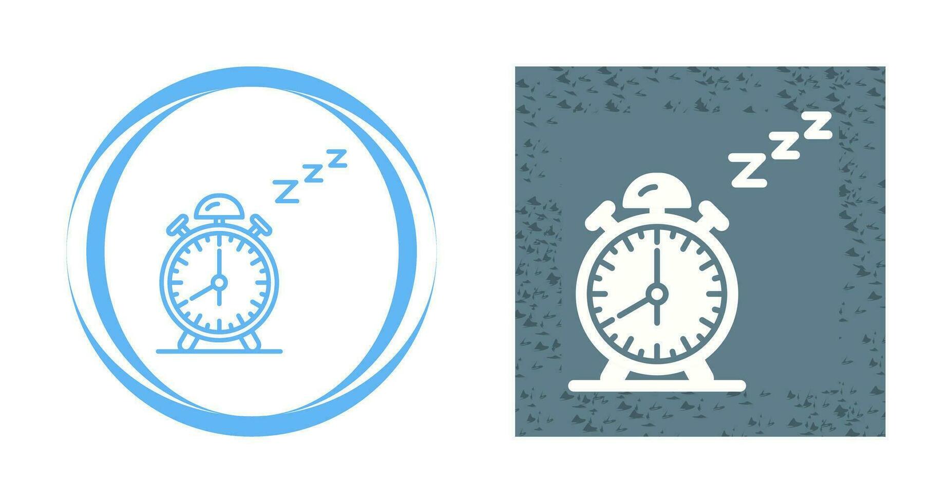 sömn tid vektor ikon