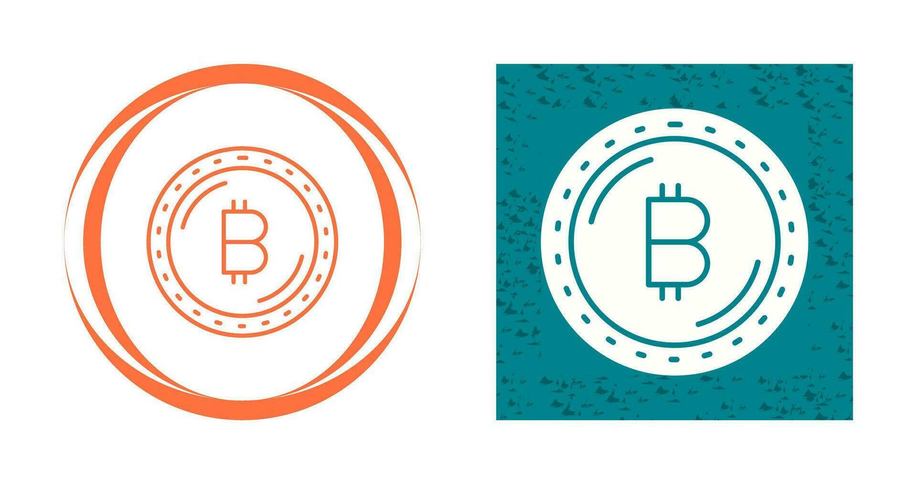 Bitcoin-Währungsvektorsymbol vektor