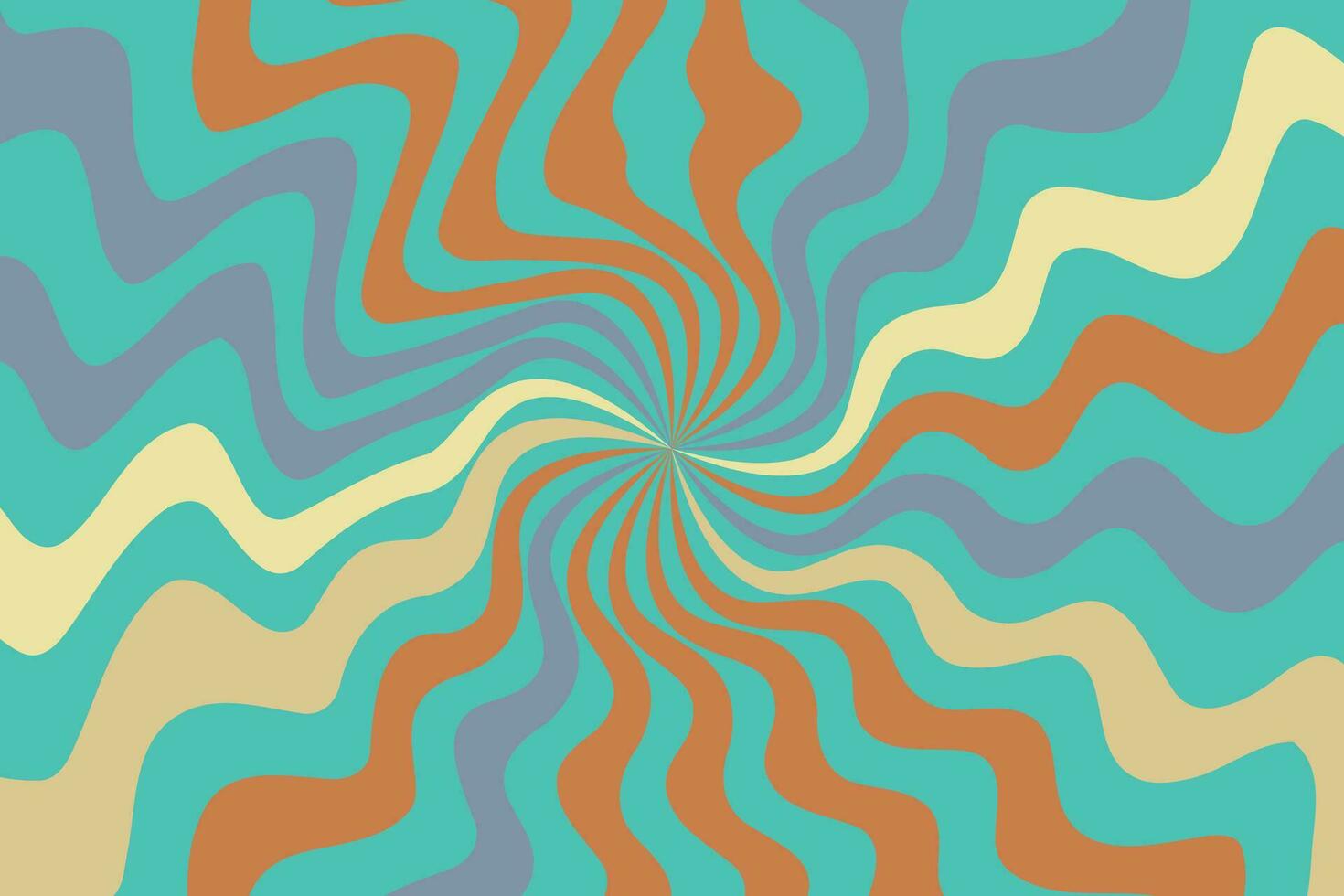 abstrakt psychedelisch groovig Hintergrund. Vektor Illustration.