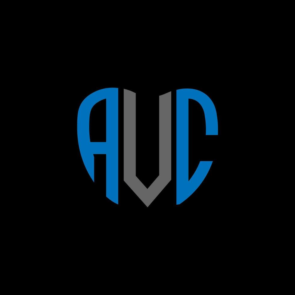 avc Brief Logo kreativ Design. avc einzigartig Design. vektor