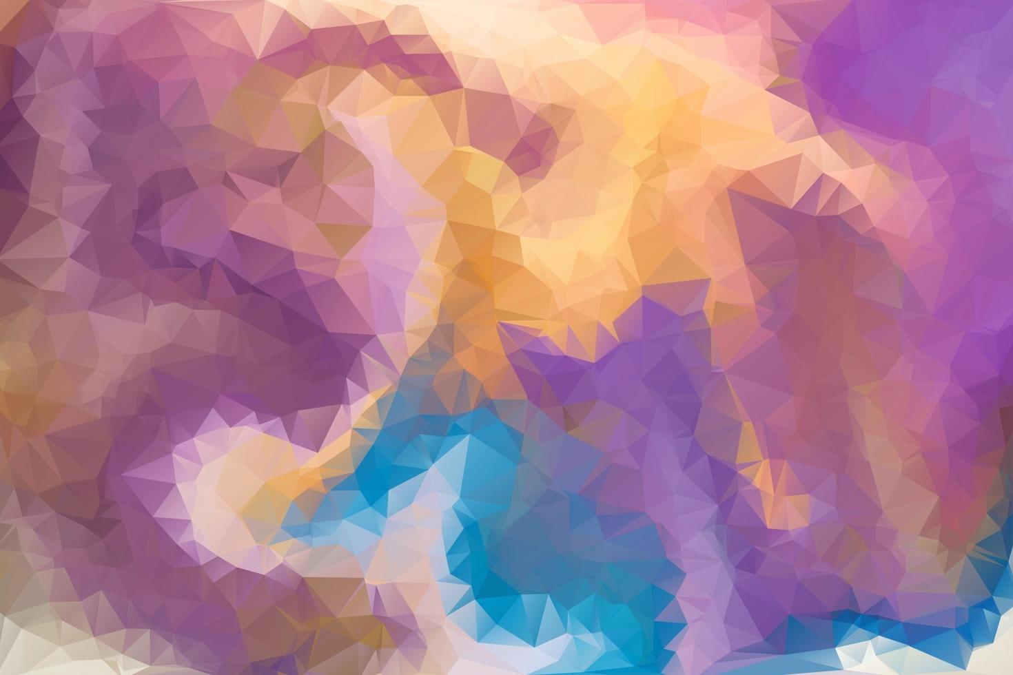 Hintergrund Low-Poly. dreieckiges Polygonmuster. vektor