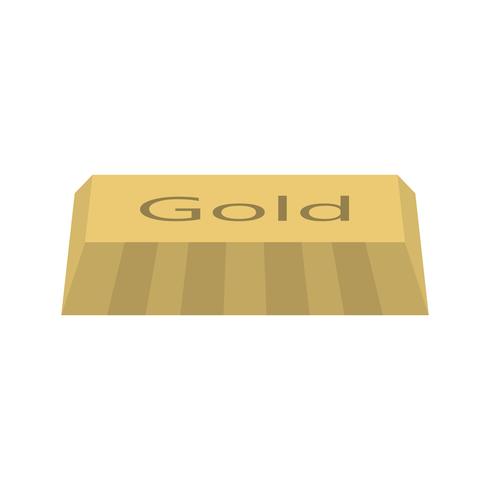 Guld vektor ikon