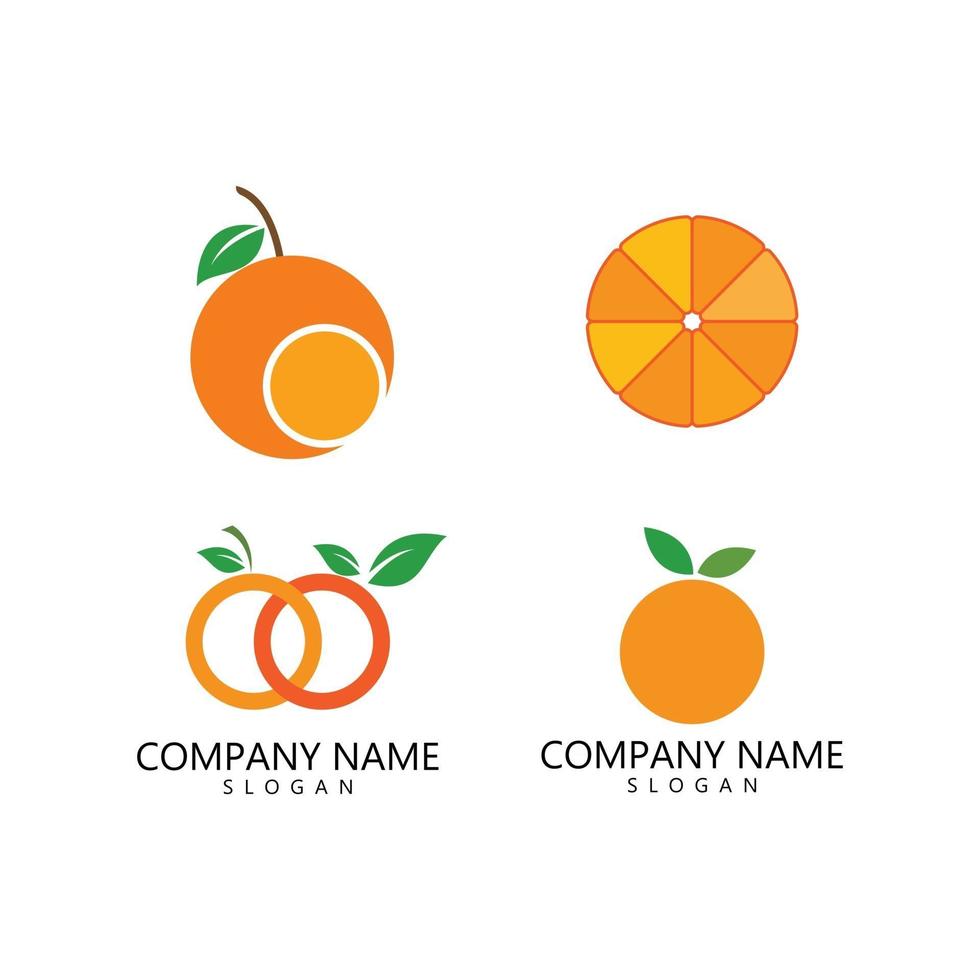 orange Logo-Vektor vektor