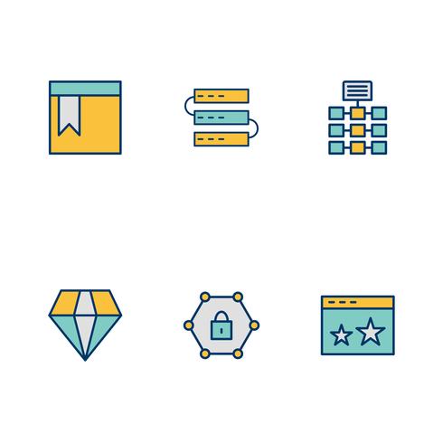 Satz von Vector SEO Search Engine Optimization Icons