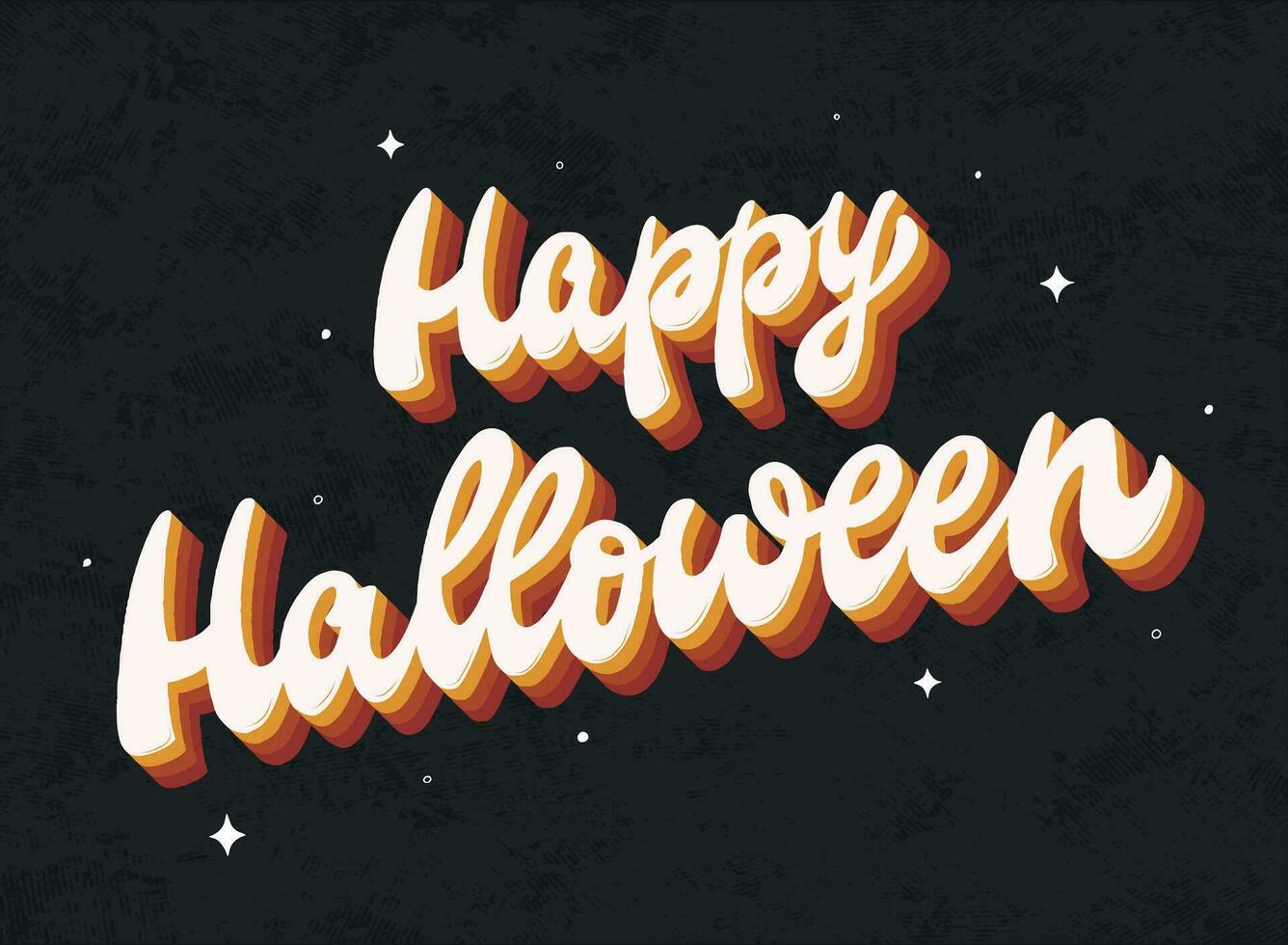 halloween häftig text Citat på svart texturerad bakgrund för grafik, kort, tapet, inbjudningar, affischer, banderoller, sublimering, etc. eps 10 vektor