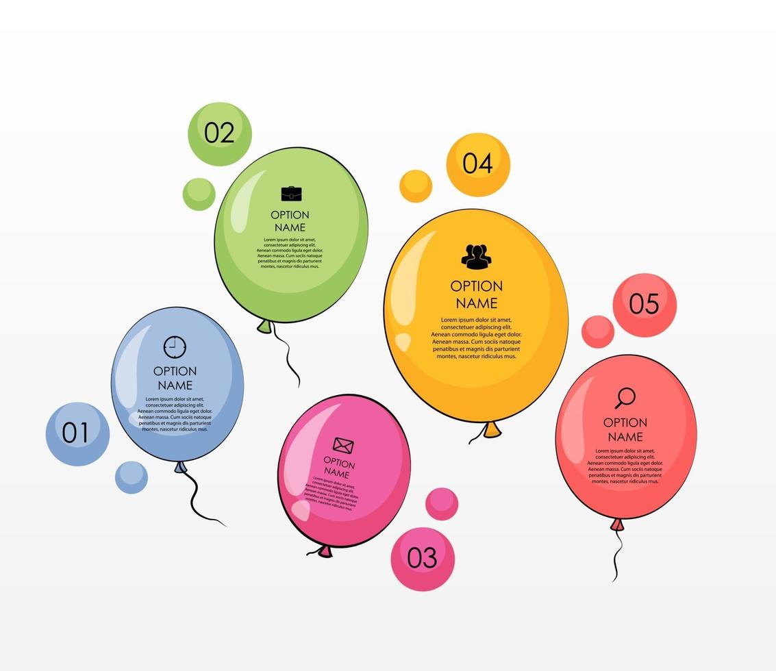 infografiska mallar för affärsvektorillustration. eps10 vektor