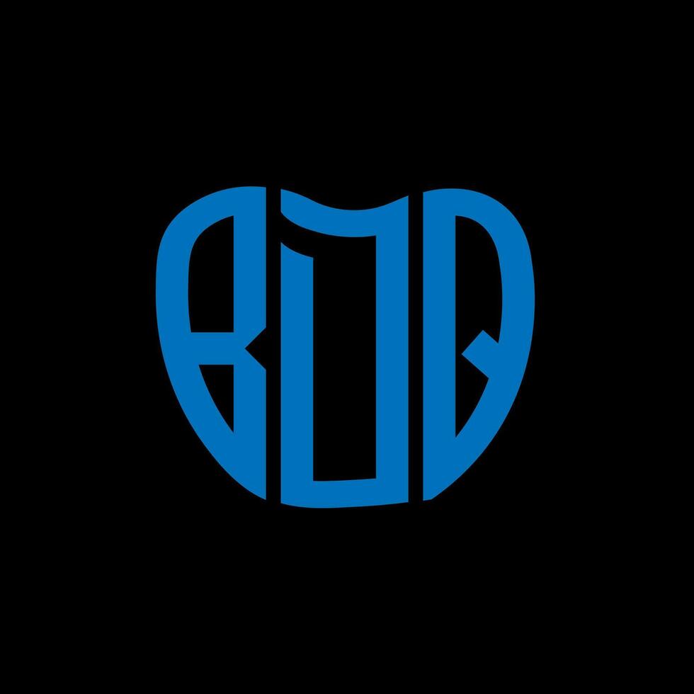 bdq Brief Logo kreativ Design. bdq einzigartig Design. vektor