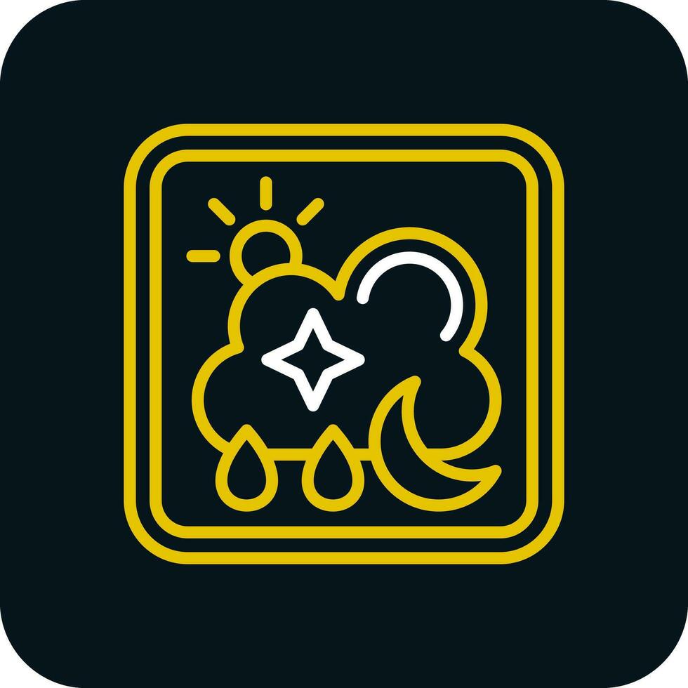 Wetter App Vektor Symbol Design