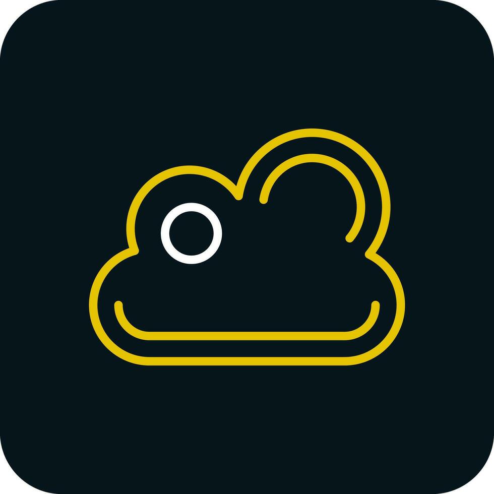 Cloud-Vektor-Icon-Design vektor