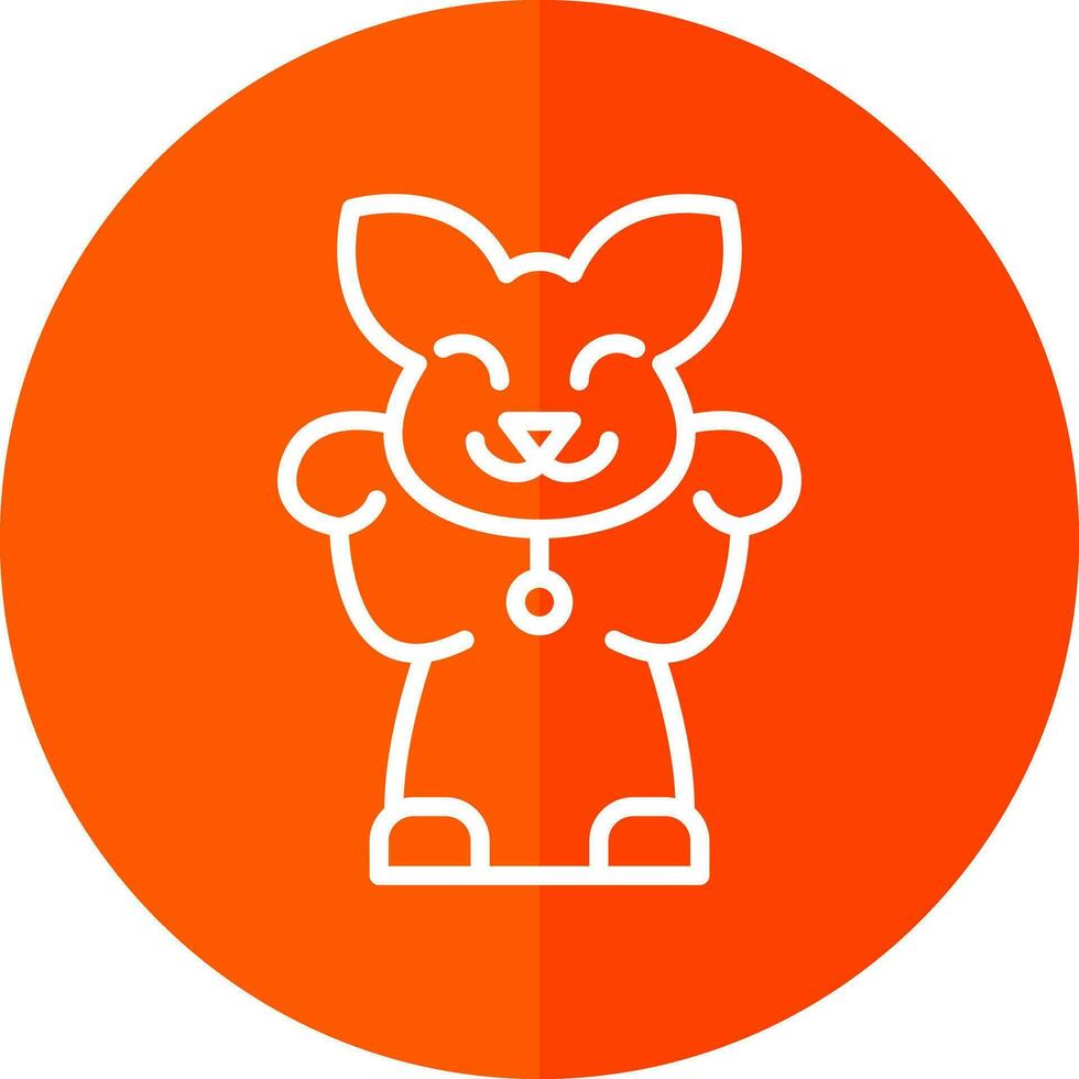 Maneki neko Vektor Symbol Design