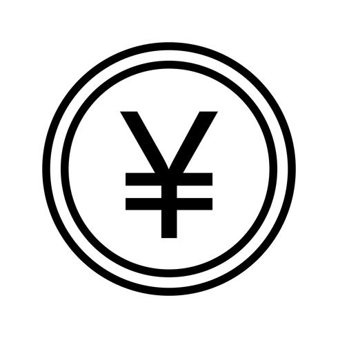 Yen-Vektor-Symbol vektor